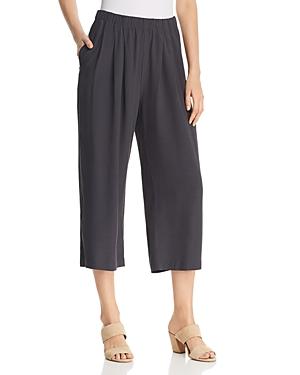 Eileen Fisher Wide-leg Cropped Pants - 100% Exclusive