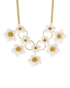 Kate Spade New York Floral Statement Necklace, 14