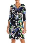 Tommy Bahama Hermosa Floral Faux-wrap Dress