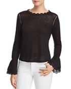 Generation Love Emma Lace-up Eyelet Detail Top - 100% Exclusive