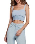 Lost And Wander Blue Lagoon Cropped Top