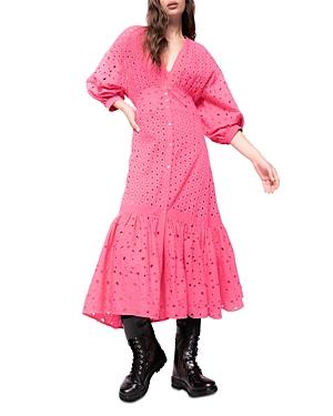 Pinko Patchwork Eyelet Dress