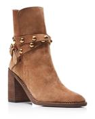 See By Chloe Janis Studded Strap Booties - 100% Exclusive