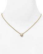 Kate Spade New York Dainty Sparklers Faux Pearl Pendant Necklace, 17