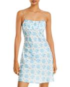 Aqua Passion Flower Mini Dress - 100% Exclusive