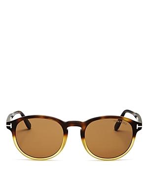 Tom Ford Men's Dante Round Sunglasses, 52mm