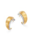 Marco Bicego 18k Yellow Gold Lucia Diamond Hoop Earrings