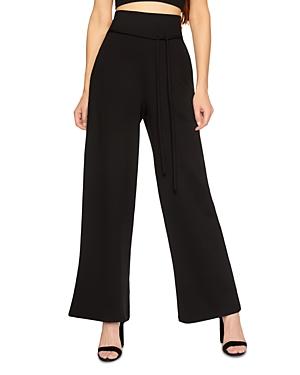 Susana Monaco High Waist Tie Front Pants