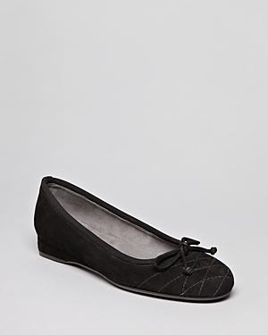 Stuart Weitzman Demiwedge Ballet Flats - Quilt