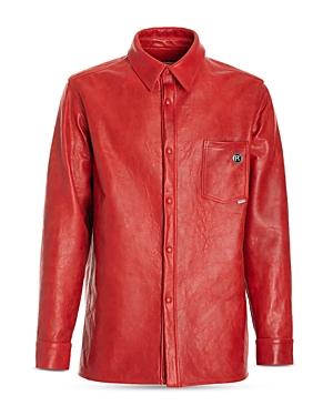 Martine Rose Leather Overshirt