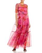 Staud Ilana Floral Print Dress