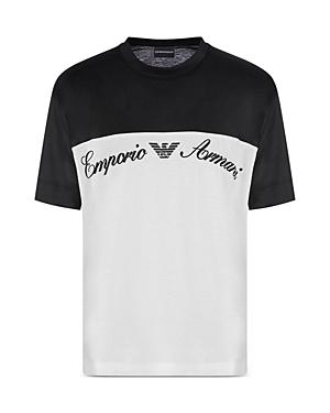 Emporio Armani Two Tone Logo Tee