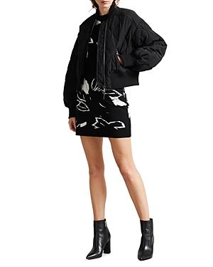Ted Baker Rrosiie Jacquard Print Mini Skirt