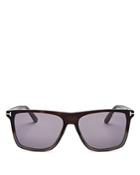 Tom Ford Unisex Fletcher Square Sunglasses, 57mm