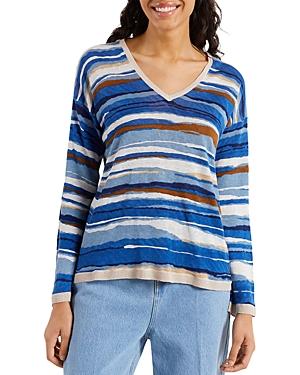 Gerard Darel Lea Linen Sweater Top