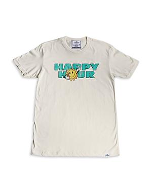 Kid Dangerous Happy Hour Sun Cotton Blend Graphic Tee