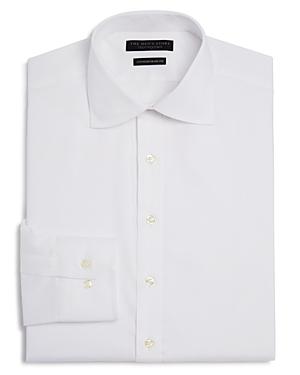 The Men's Store At Bloomingdale's Twill Solid Regular Fit Basic Dress Shirt