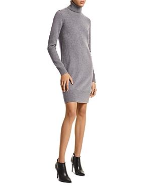 Micheal Kors Collection Kaia Cashmere Turtleneck Sweater Dress