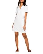 Nic+zoe French Terry Polo Shirtdress