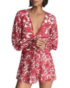 Reiss Floral Print Romper