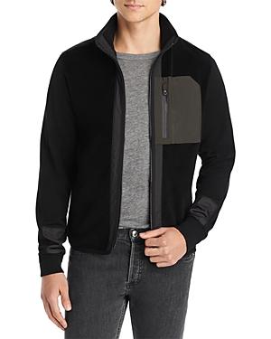 Z Zegna Techmerino Color Blocked Fleece Jacket