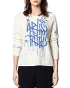 Zadig & Voltaire Intarsia-knit Pullover Sweater