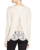 Joie Marianna Lace Back Sweater - 100% Exclusive