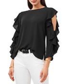 Vince Camuto Ruffled Sleeve Blouse