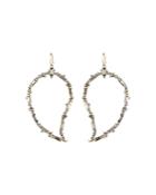 Alexis Bittar Crystal Paisley Earrings
