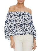 Michael Stars Isabel Convertible Floral Top