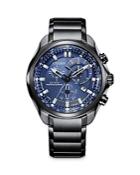 Citizen Men's Sport Luxury Stainless Steel Chronograph Watch, 43mm