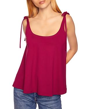 Susana Monaco String Tie Flair Tank