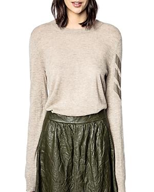 Zadig & Voltaire Miss Arrow Rhinestone Sweater
