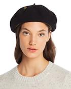 Laulhere Smiley Embroidered Beret