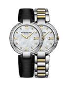Raymond Weil Shine Mother-of-pearl And Diamond Watch With Interchangeable Straps, 32mm