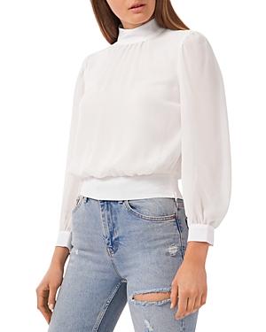 1.state Mock Neck Cropped Top