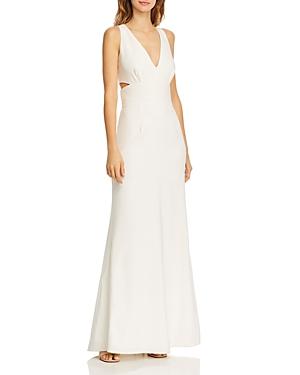 Laundry By Shelli Segal Side Cutout Gown