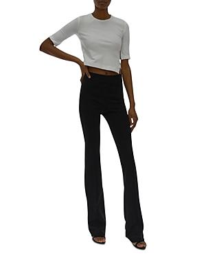 Helmut Lang Luxe Ponte Bootcut Pants
