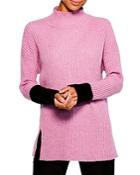 Nic+zoe Petites Cozy Up Colorblock Turtleneck Sweater