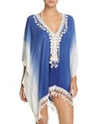 Surf Gypsy Ombre Lace-up Tunic Swim Cover-up