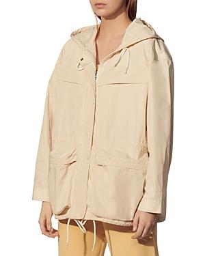 Sandro Socrate Hooded Utility Jacket