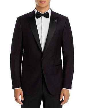 John Varvatos Star Usa Tonal Spot Jacquard Slim Fit Dinner Jacket