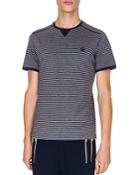 The Kooples Jersey And Stripes Tee