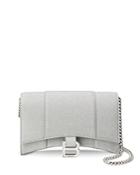 Balenciaga Hourglass Mini Chain Wallet