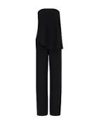 Emporio Armani Cady Popover Jumpsuit