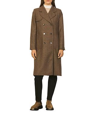 Sandro Raquel Long Coat