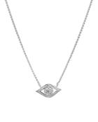 Bloomingdale's Marc & Marcella Diamond Pendant Necklace In Sterling Silver, 0.21 Ct. T.w. - 100% Exclusive