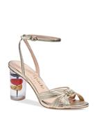 Kate Spade New York Women's Happy Hour Ankle Strap High Heel Sandals
