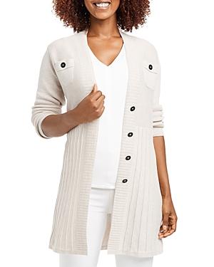 Nic+zoe Pretty Pocket Twirl Cardigan Sweater