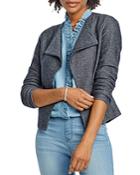 Nic+zoe Knit Moto Jacket